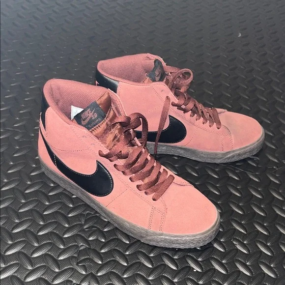 Nike SB Zoom Blazer Mid Oxen Brown Black Size Mens 8 Women’s 9.5 - Picture 3 of 12